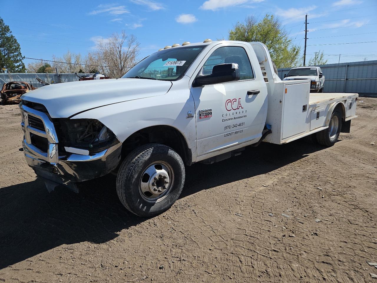 2012 Dodge Ram 3500 St за продажба в Littleton, CO - Front End