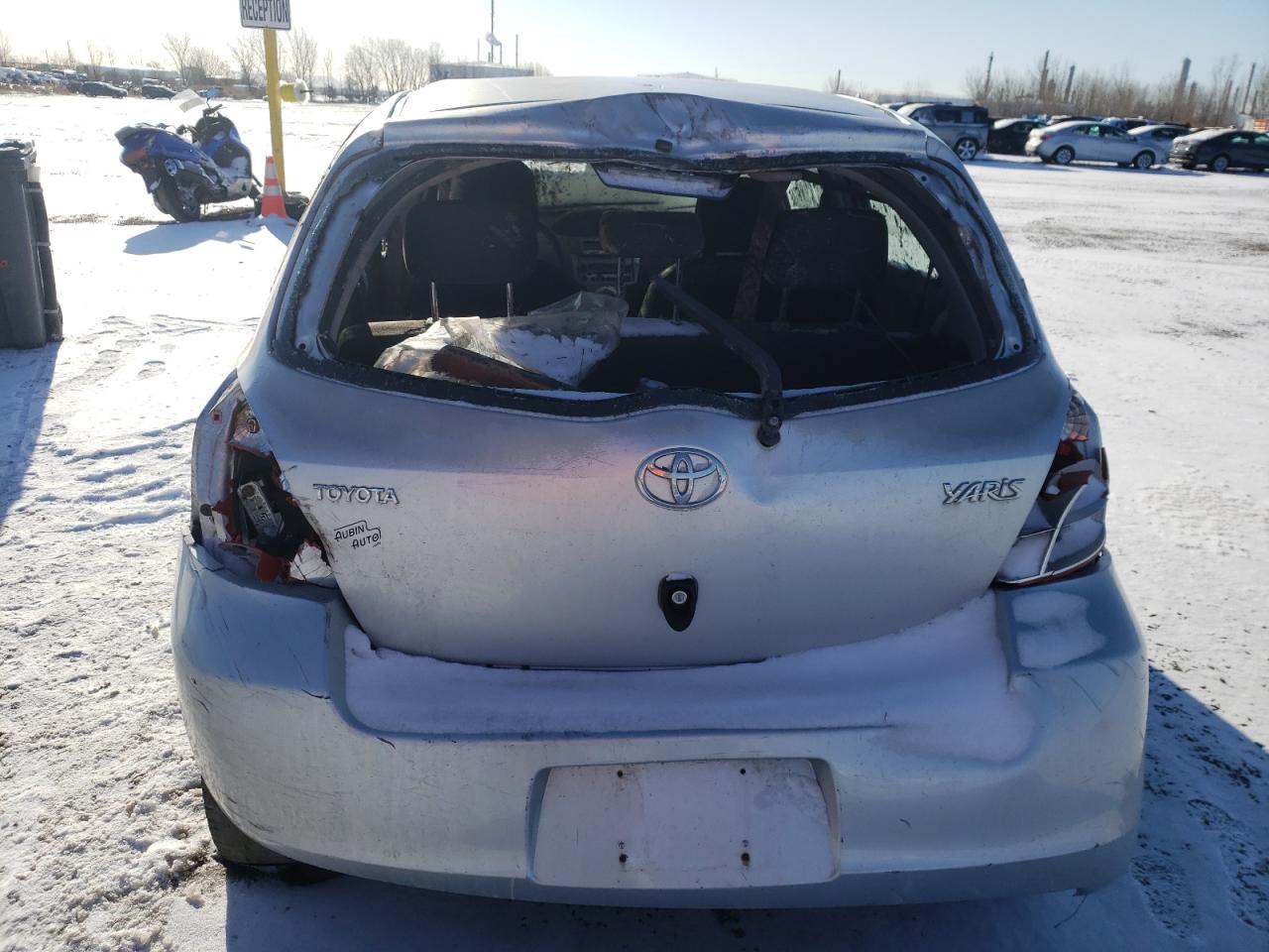 2008 Toyota Yaris VIN: JTDKT923885146799 Lot: 51960995