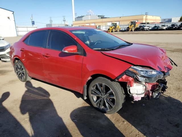 TOYOTA COROLLA 2018 Красный