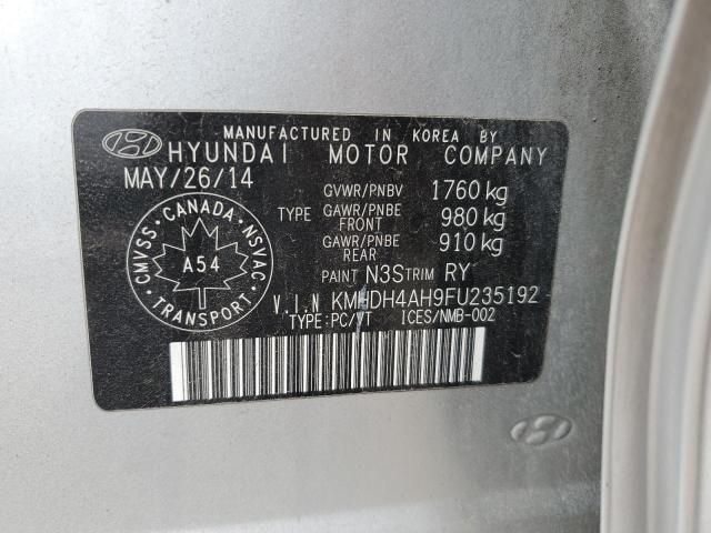 2015 HYUNDAI ELANTRA SE