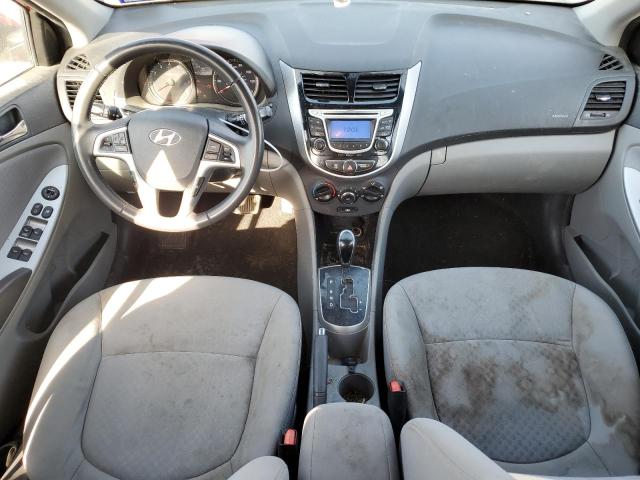  HYUNDAI ACCENT 2013 Червоний