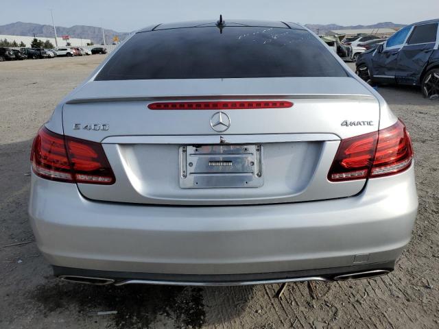 Coupet MERCEDES-BENZ E-CLASS 2016 Srebrny