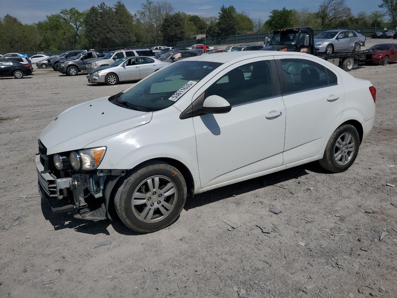 2013 Chevrolet Sonic Lt de vânzare în Madisonville, TN - Front End