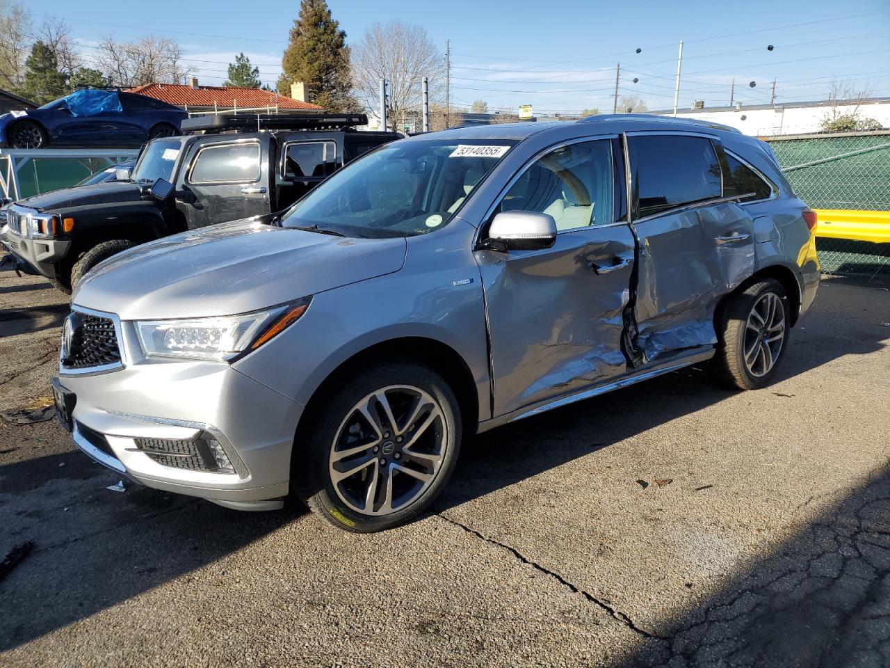 2017 Acura Mdx Sport Hybrid Advance for Sale in Denver, CO - Side