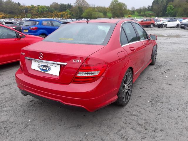 2012 MERCEDES-BENZ C CLASS C220 CDI BLUEEFFICIENCY SPORT 4DR AUTO