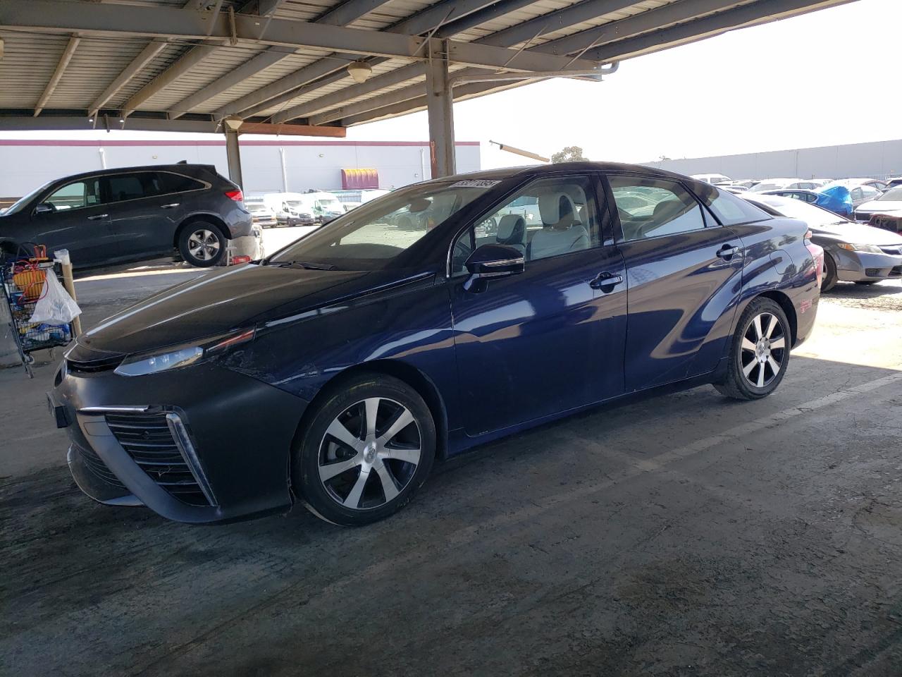 2017 Toyota Mirai продається в Hayward, CA - Side