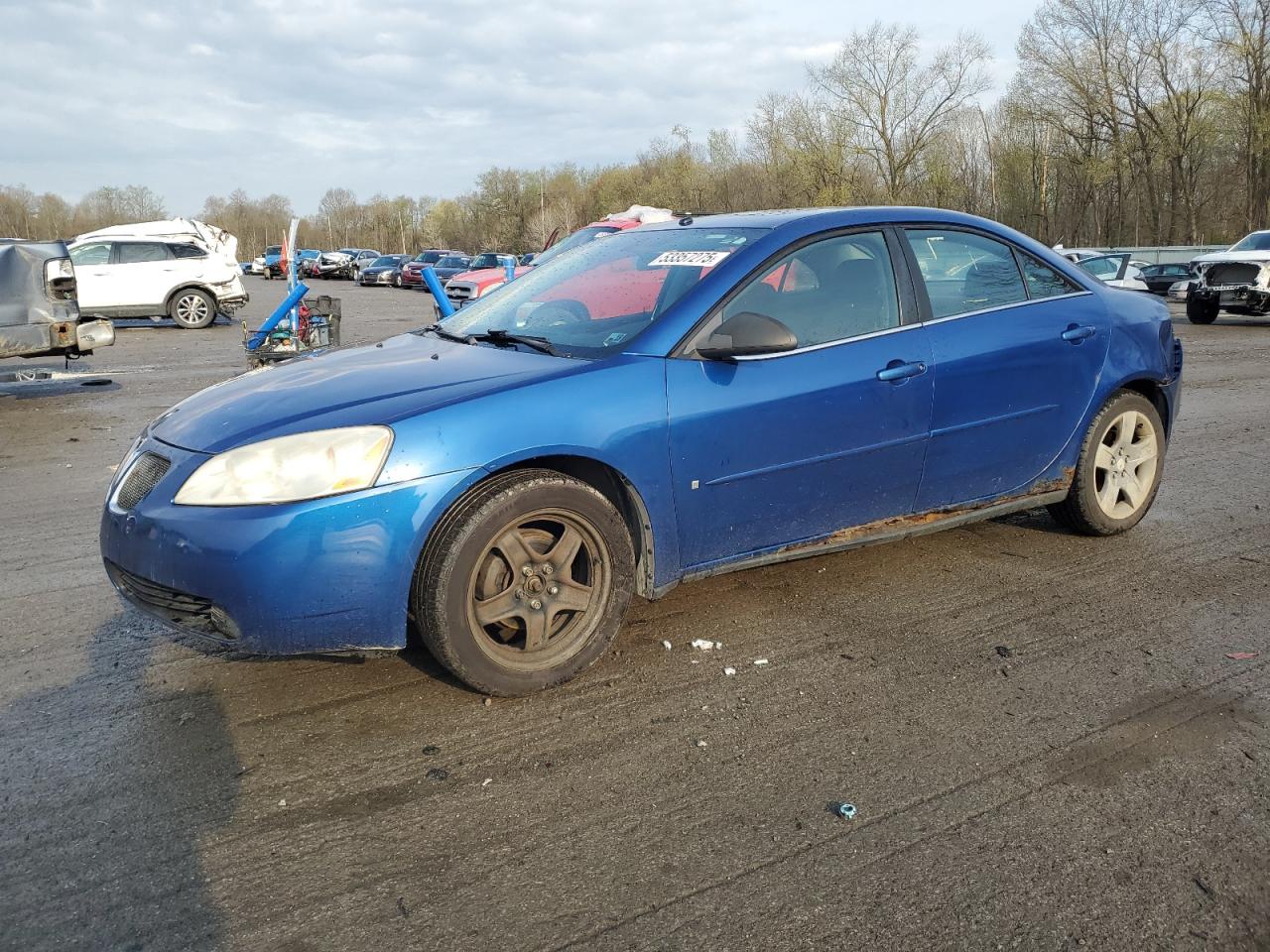 2007 Pontiac G6 Base за продажба в Ellwood City, PA - Rear End