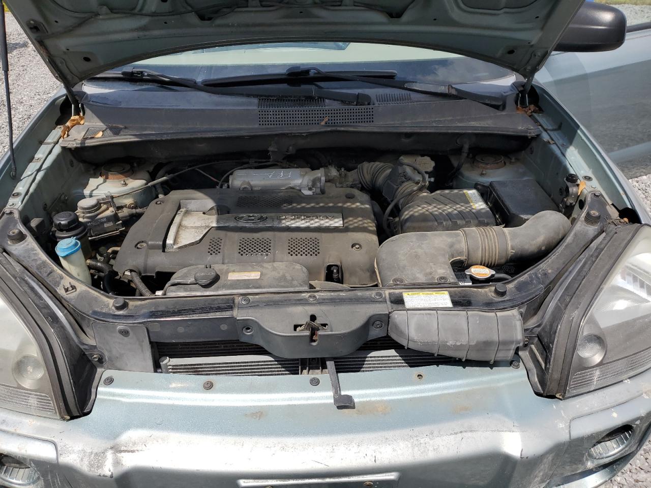 2005 Hyundai Tucson Gl VIN: KM8JM12B05U148660 Lot: 54302805