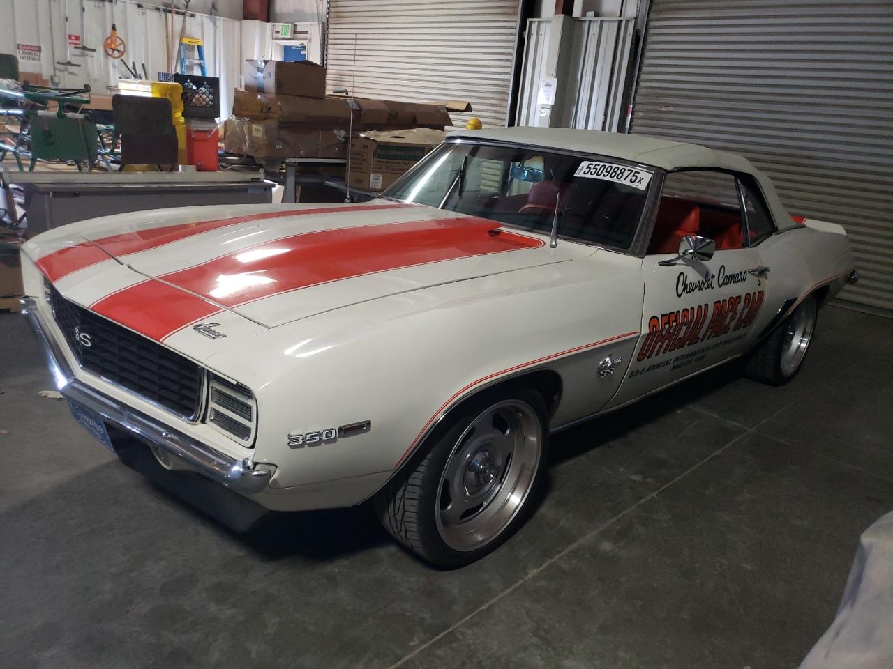 1969 Chevrolet Camaro/Rsz11 Pace for Sale in Sacramento, CA - Minor Dent/Scratches