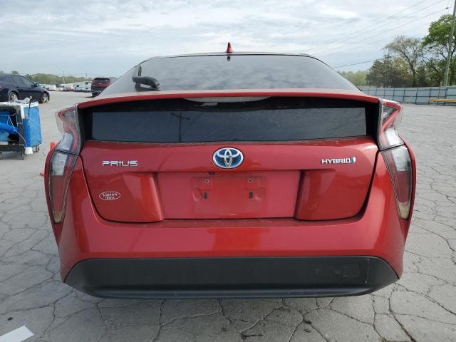  TOYOTA PRIUS 2016 Красный