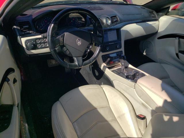 Cabriolets MASERATI ALL MODELS 2014 Czerwony