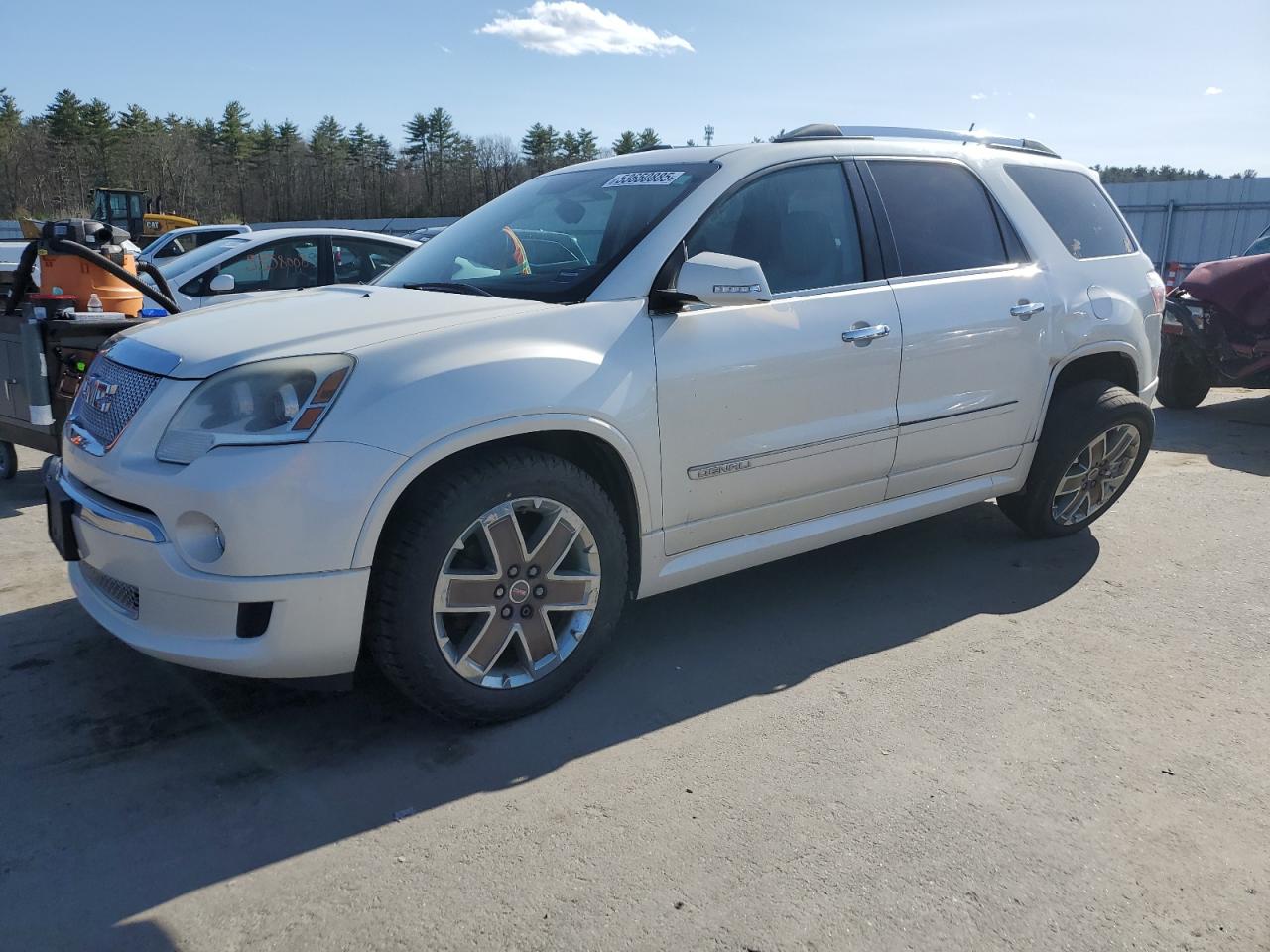 2012 Gmc Acadia Denali de vânzare în Windham, ME - Side