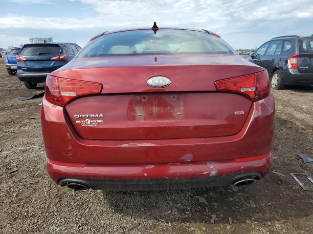 Sedans KIA OPTIMA 2013 Red