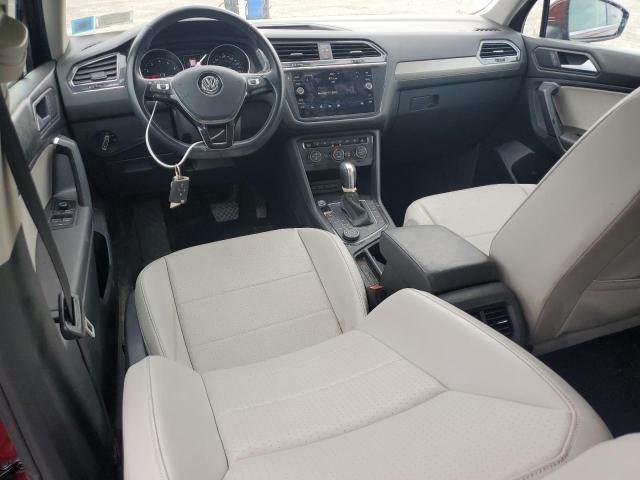  VOLKSWAGEN TIGUAN 2019 Червоний