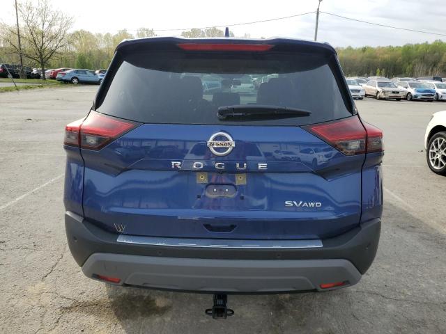  NISSAN ROGUE 2021 Blue