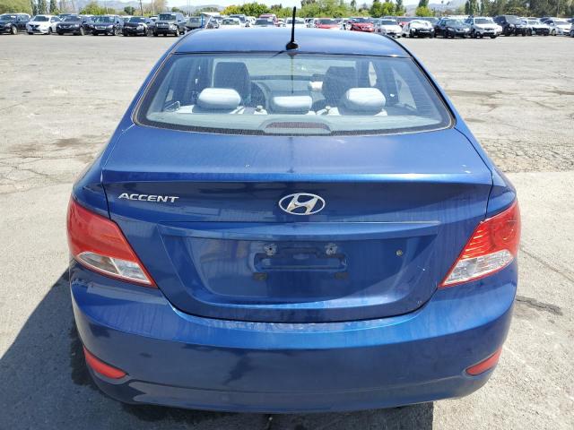  HYUNDAI ACCENT 2015 Granatowy