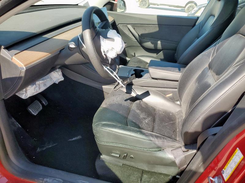  TESLA MODEL Y 2022 Червоний