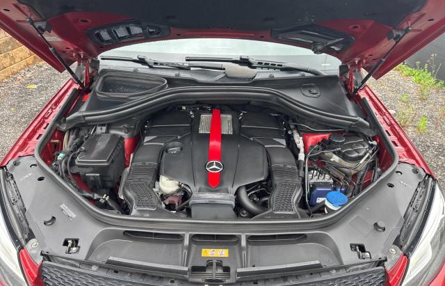 Parquets MERCEDES-BENZ GLE-CLASS 2017 Czerwony
