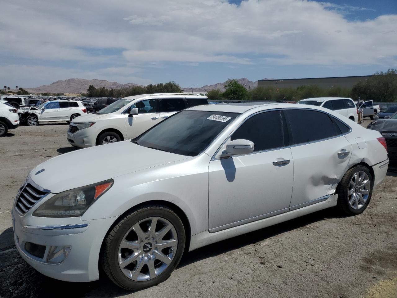 2011 Hyundai Equus Signature en Venta en Las Vegas, NV - Side