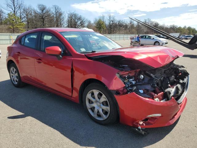  MAZDA 3 2016 Червоний