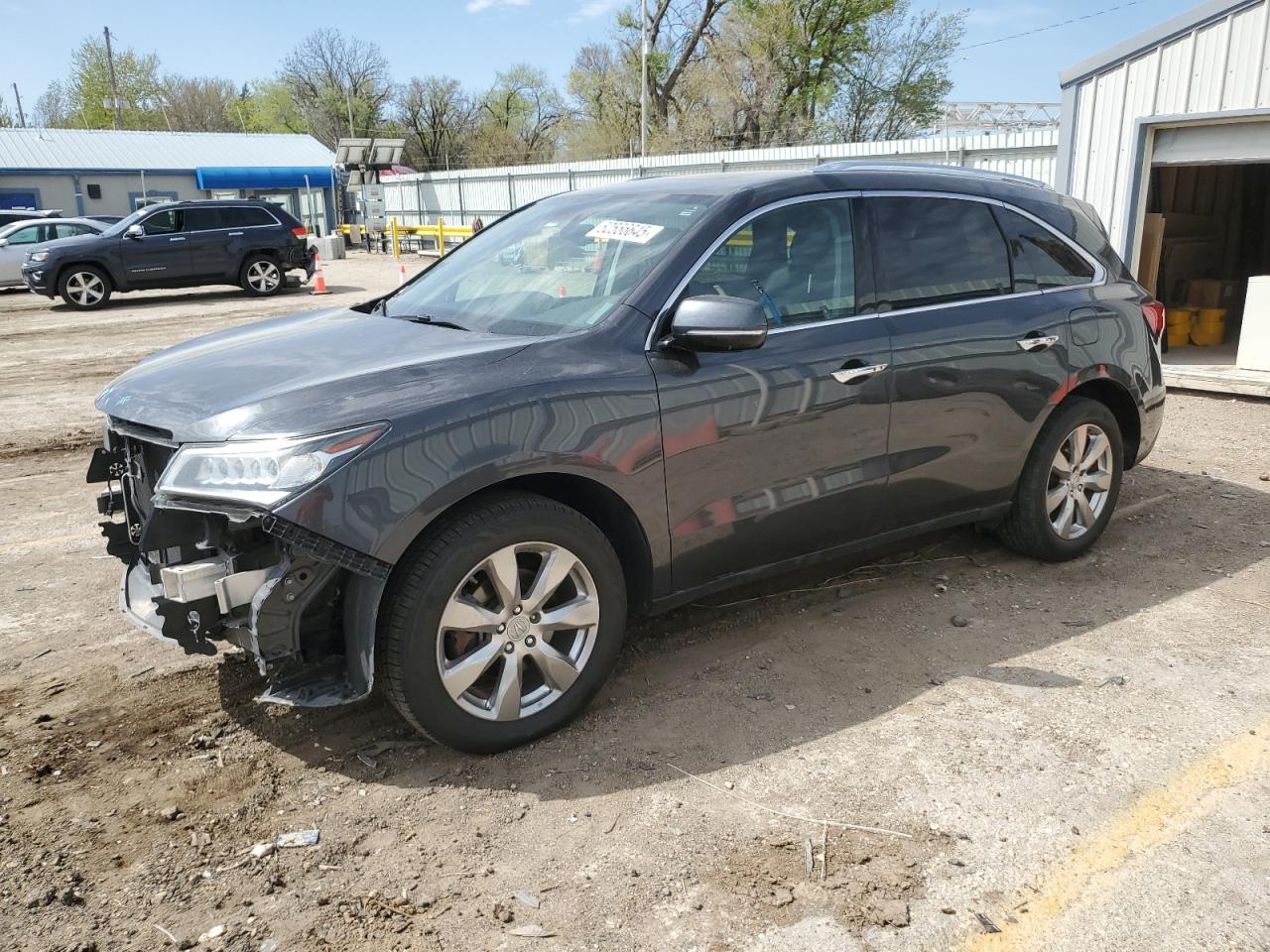 2015 Acura Mdx Advance للبيع في Wichita، KS - Front End