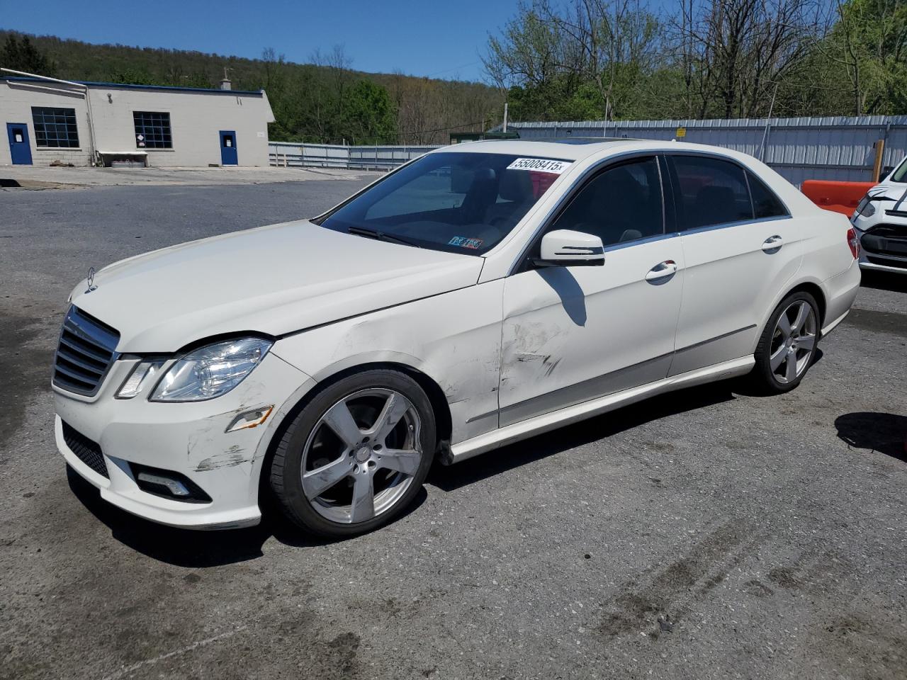 2011 Mercedes-Benz E 350 4Matic на продаже в Grantville, PA - Side