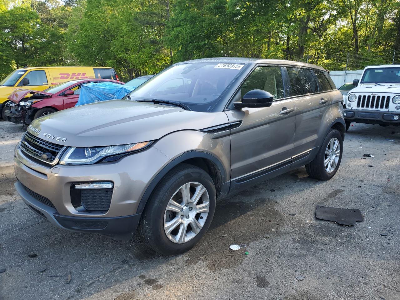 2017 Land Rover Range Rover Evoque Se en Venta en Austell, GA - Water/Flood