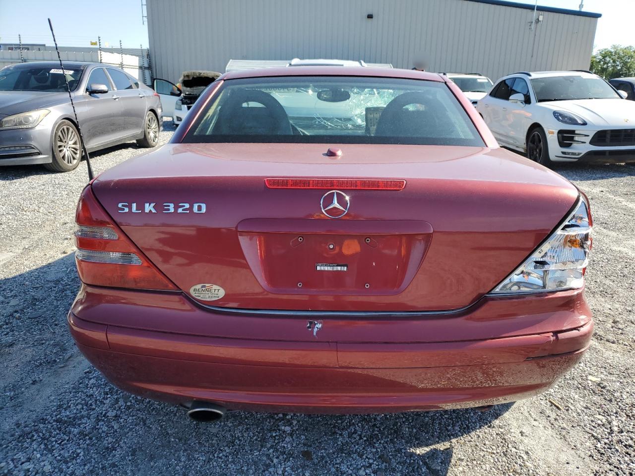 2003 Mercedes-Benz Slk 320 VIN: WDBKK65F43F288737 Lot: 54830295