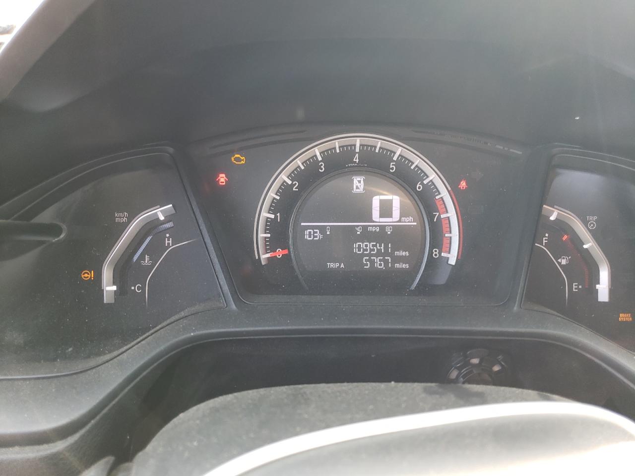 SHHFK7H49HU419111 HONDA CIVIC 2017