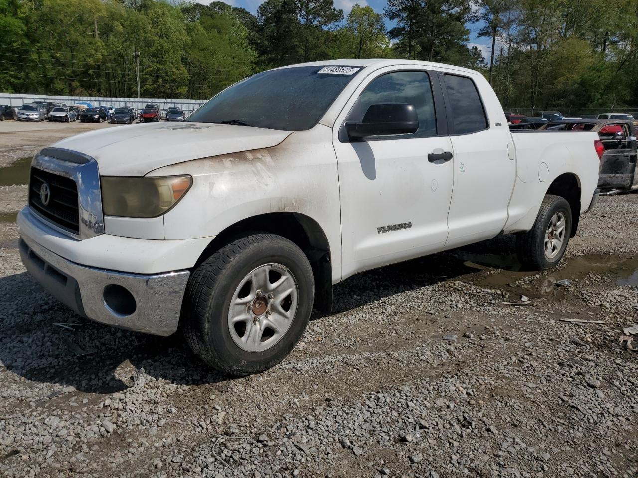 2007 Toyota Tundra Double Cab Sr5 na sprzedaż w Gaston, SC - Burn - Engine