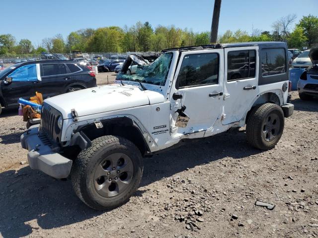 Parquets JEEP WRANGLER 2016 Biały