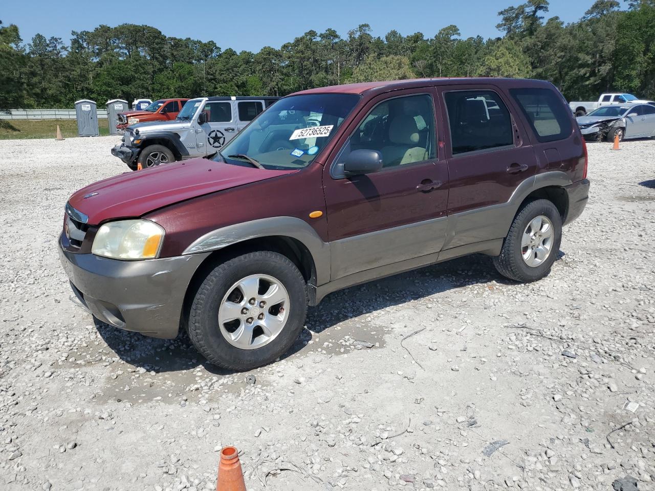 2002 Mazda Tribute Lx for Sale in Houston, TX - Rear End