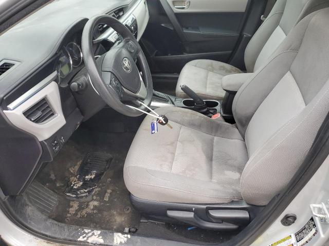  TOYOTA COROLLA 2015 Silver