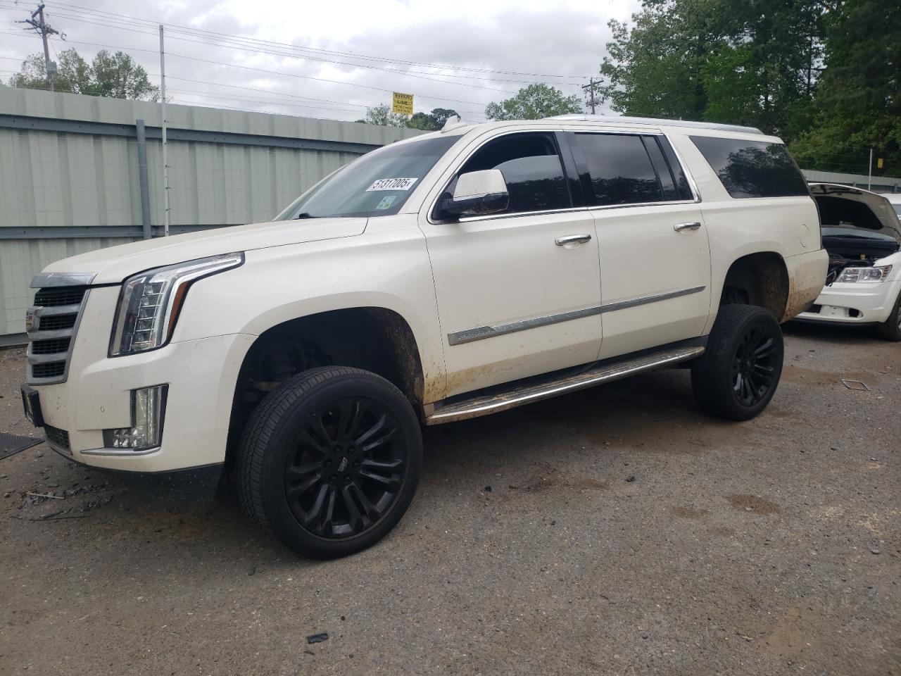 2015 Cadillac Escalade Esv Luxury للبيع في Shreveport، LA - Front End