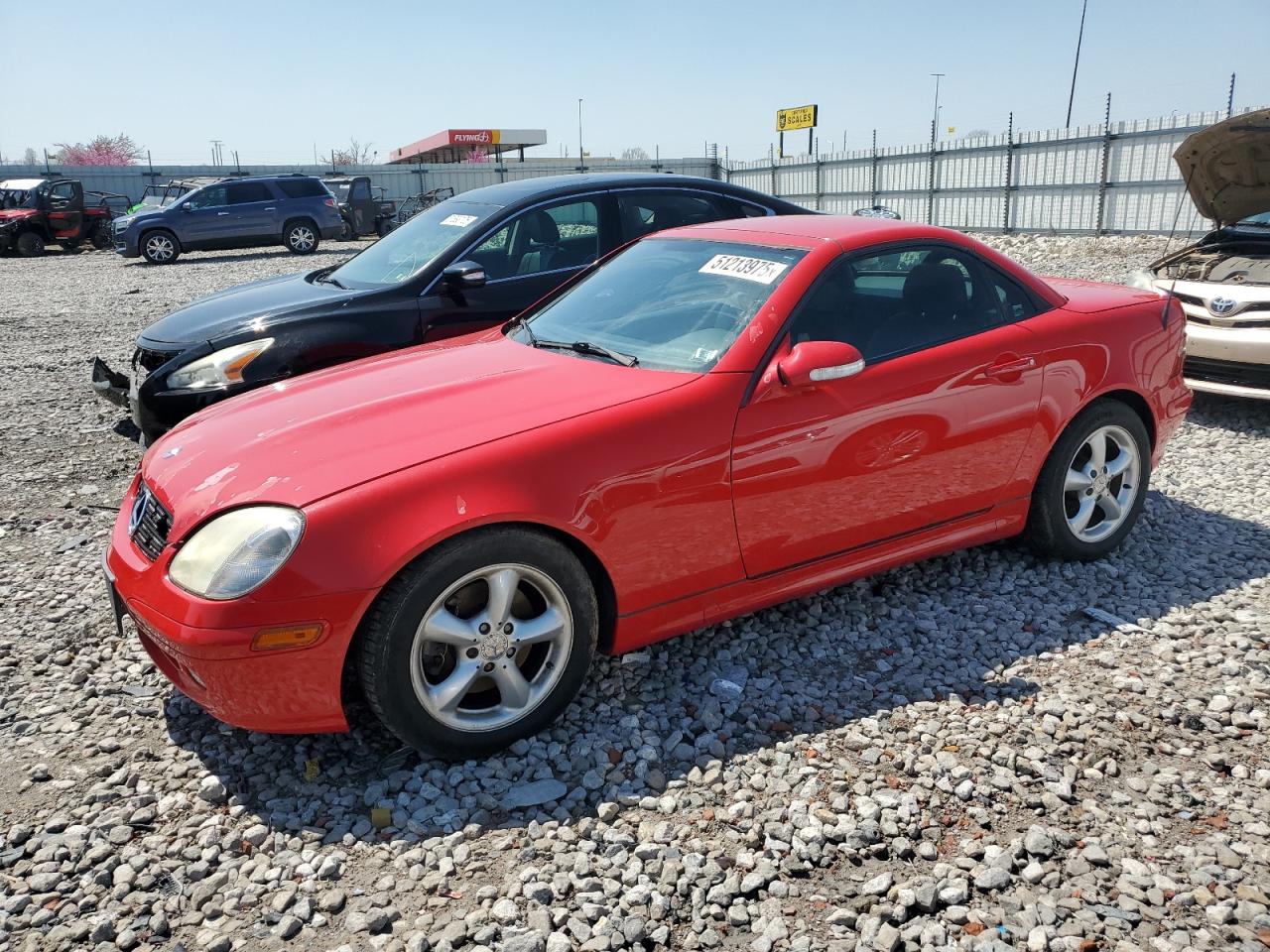2002 Mercedes-Benz Slk 320 на продаже в Cahokia Heights, IL - Hail