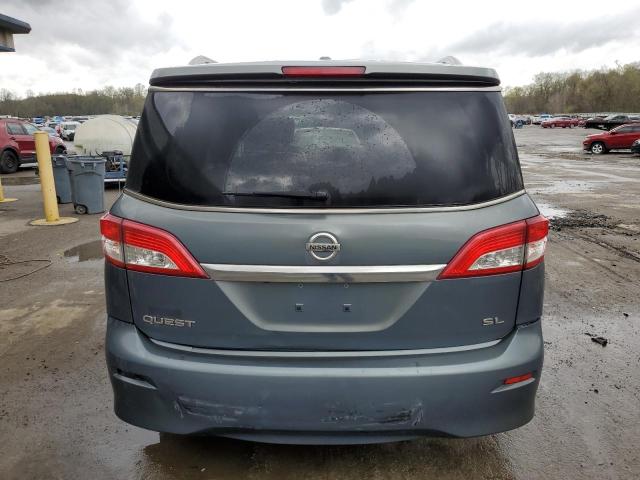  NISSAN QUEST 2012 Teal