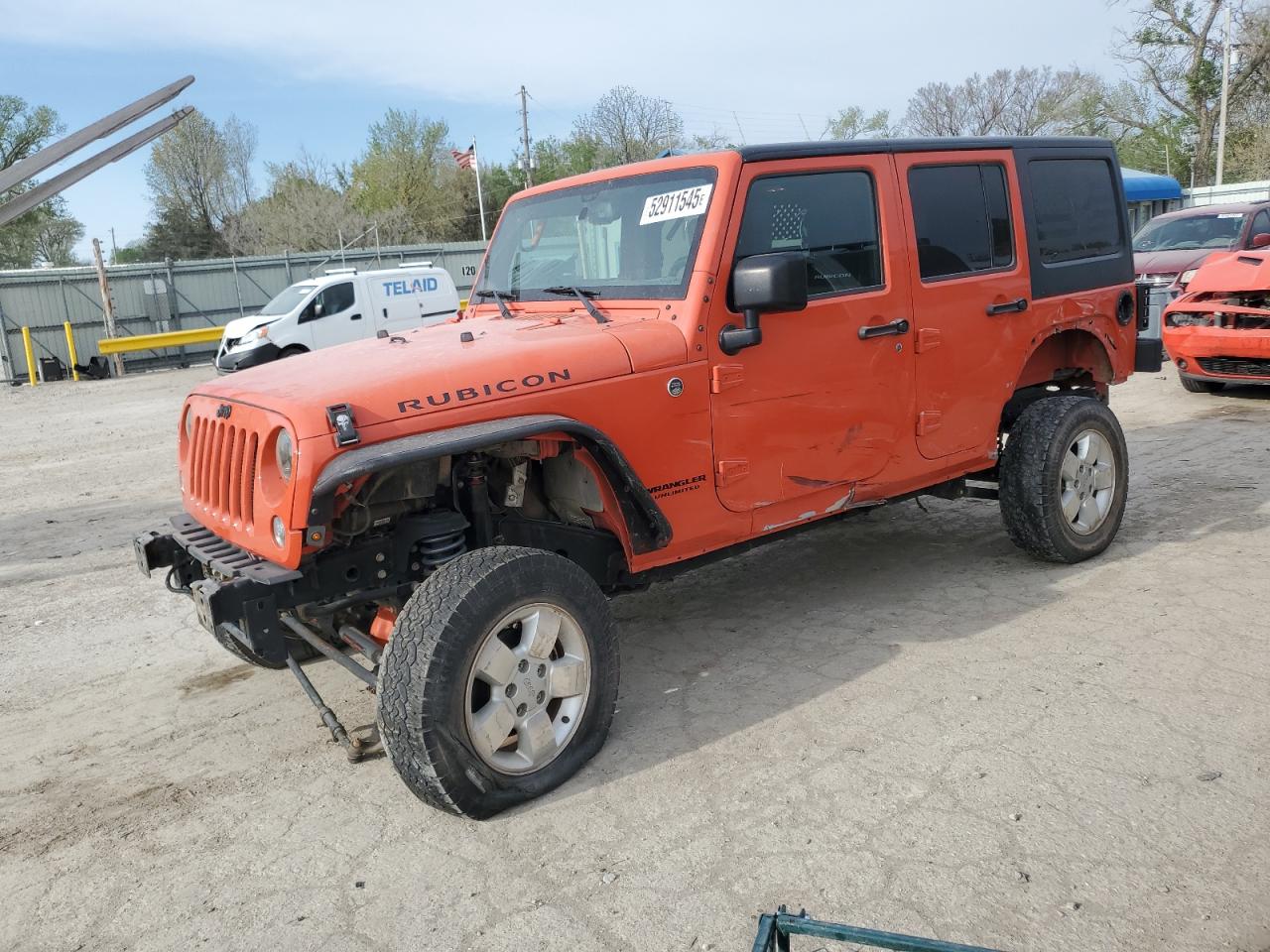 2015 Jeep Wrangler Unlimited Rubicon на продаже в Wichita, KS - All Over