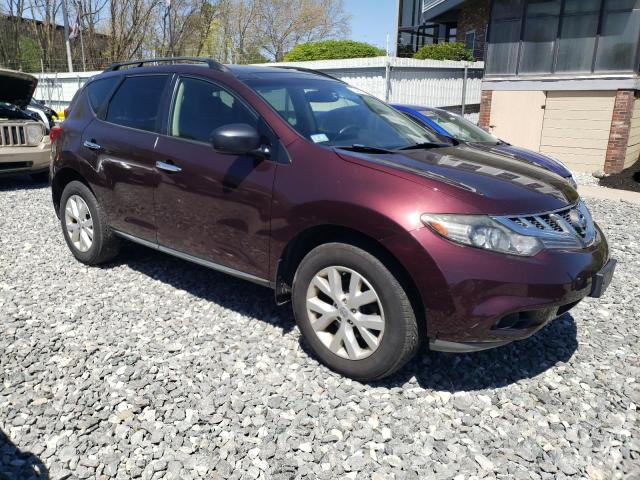  NISSAN MURANO 2014 Maroon