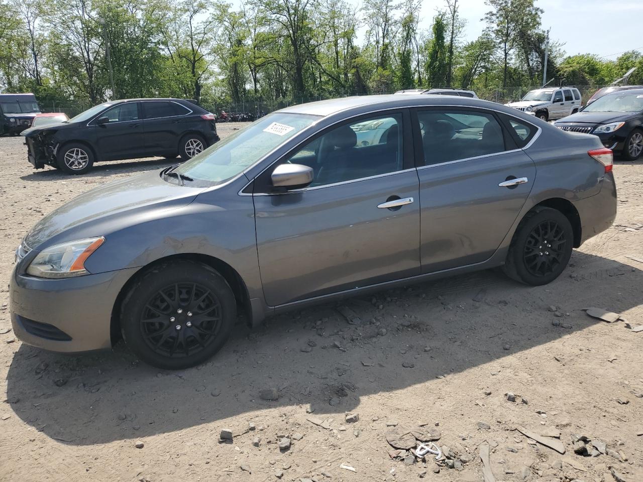 2015 Nissan Sentra S en Venta en Baltimore, MD - Minor Dent/Scratches