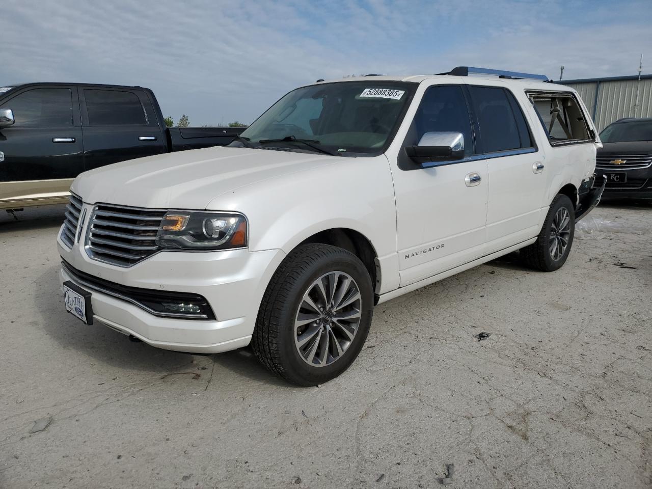 2015 Lincoln Navigator L للبيع في Kansas City، KS - Rear End