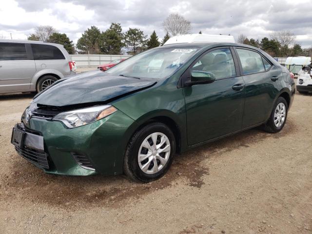  TOYOTA COROLLA 2015 Zielony