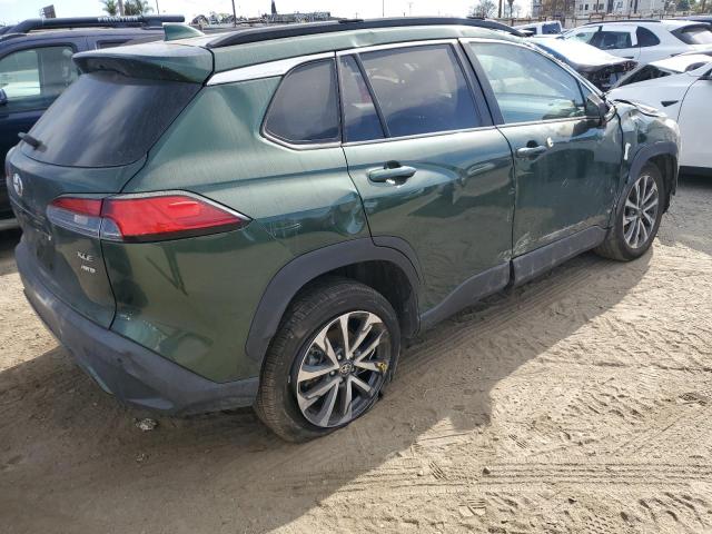  TOYOTA COROLLA CR 2023 Зеленый