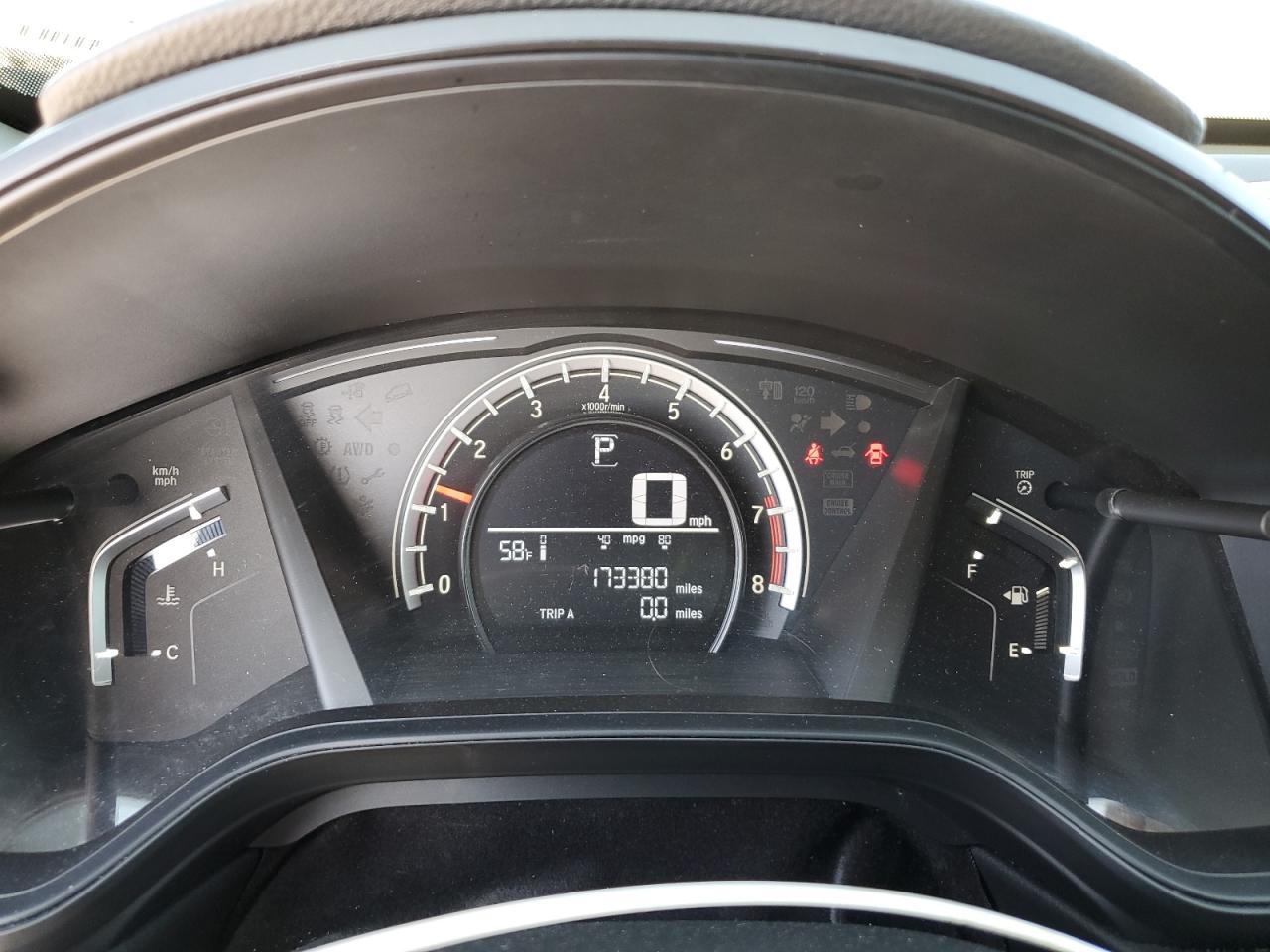 5J6RW5H32HL001897 HONDA CRV 2017