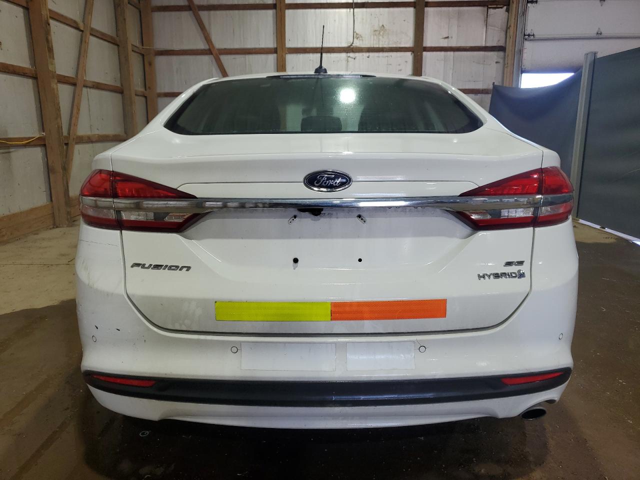 2018 Ford Fusion Se Hybrid VIN: 3FA6P0LU2JR172008 Lot: 54026545
