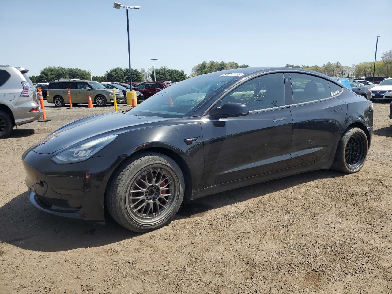 2018 Tesla Model 3 zu verkaufen in East Granby, CT - Rear End