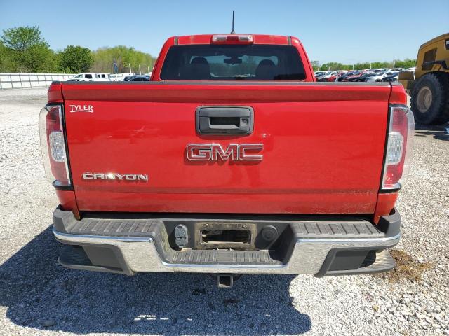  GMC CANYON 2015 Czerwony