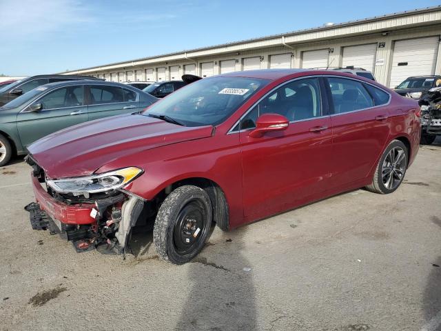  FORD FUSION 2017 Бордовый