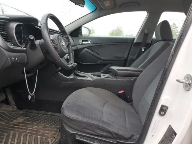  KIA OPTIMA 2014 White