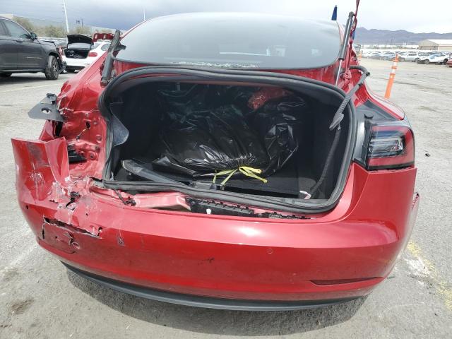  TESLA MODEL 3 2022 Red