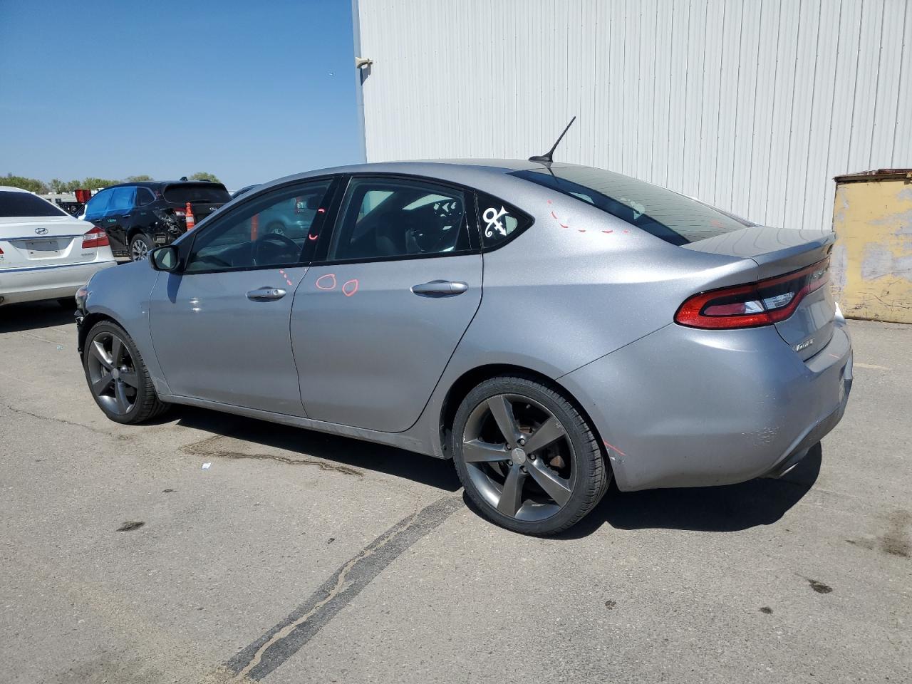 2015 Dodge Dart Gt silver null gas 1C3CDFEB0FD204897 photo #3